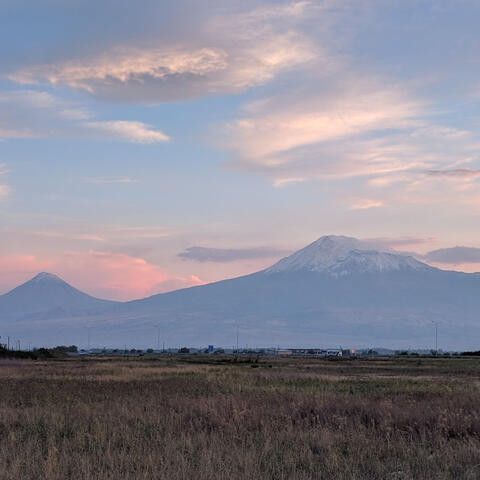 Mount Ararat viewed from Armenia - MASIS